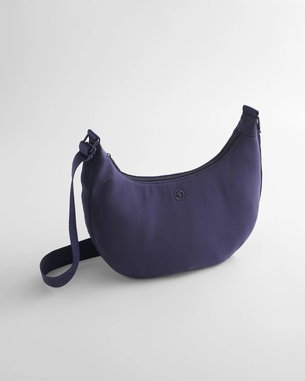 Chico's / Ripstop Crescent Crossbody Sling Bag