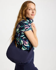 Chico's / Ripstop Crescent Crossbody Sling Bag