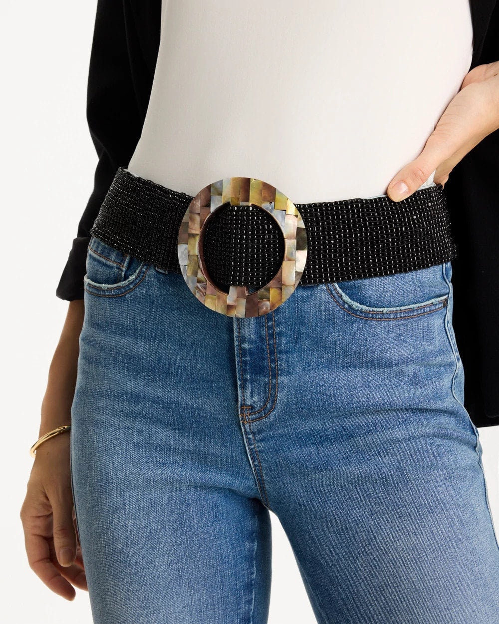 Chico's Discount - Chico's x Romi Oz Stretch Belt