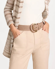 Chico's On Sale - Satin Stretch Metal Belt
