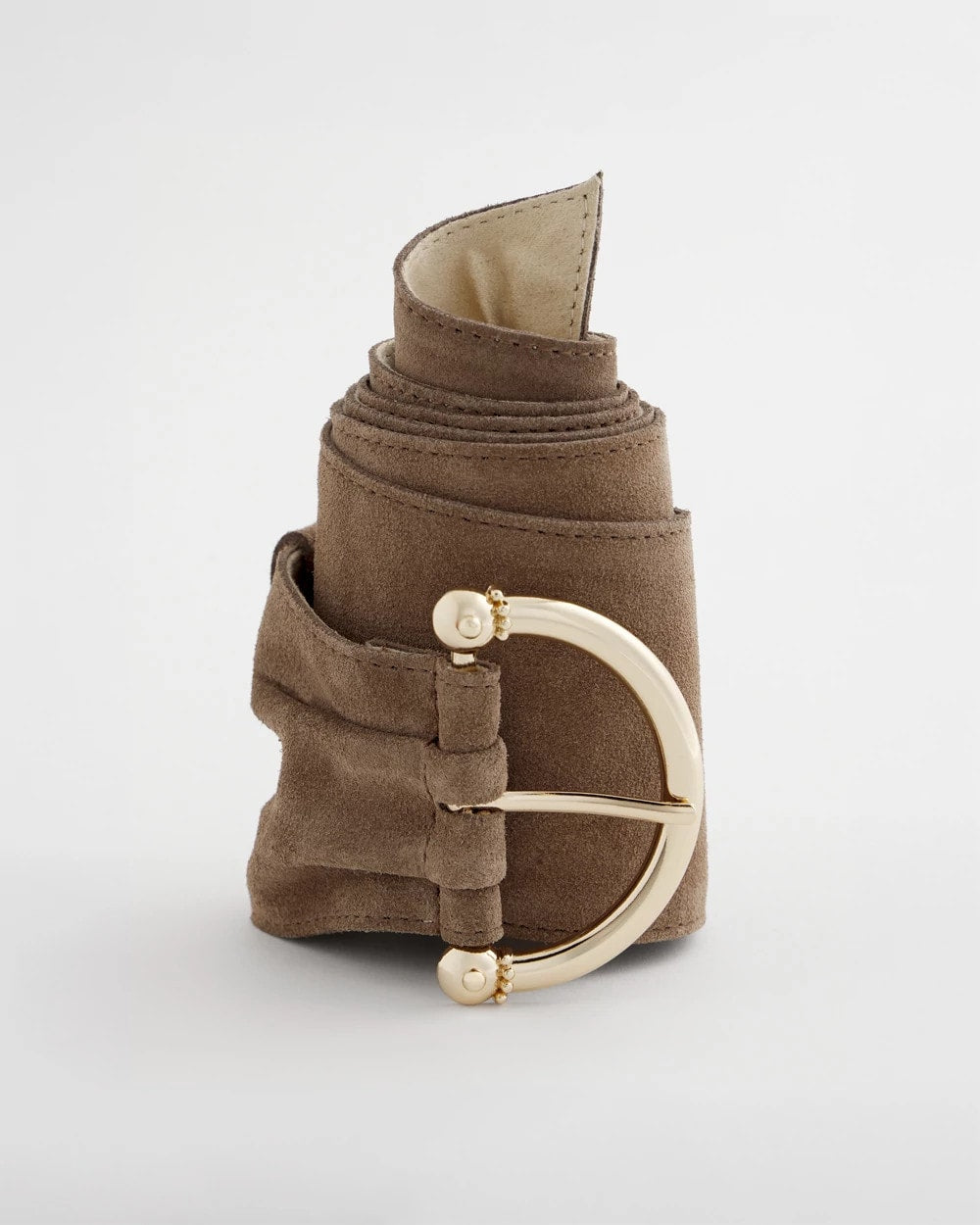 Chico's Discount - Suede Pull Through Sash Belt