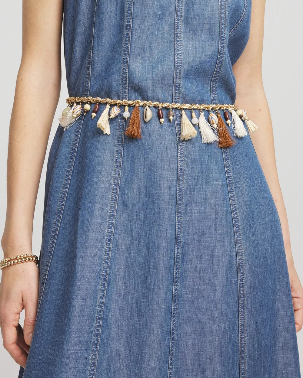 Chico's Online - Novelty Beaded Chain Belt