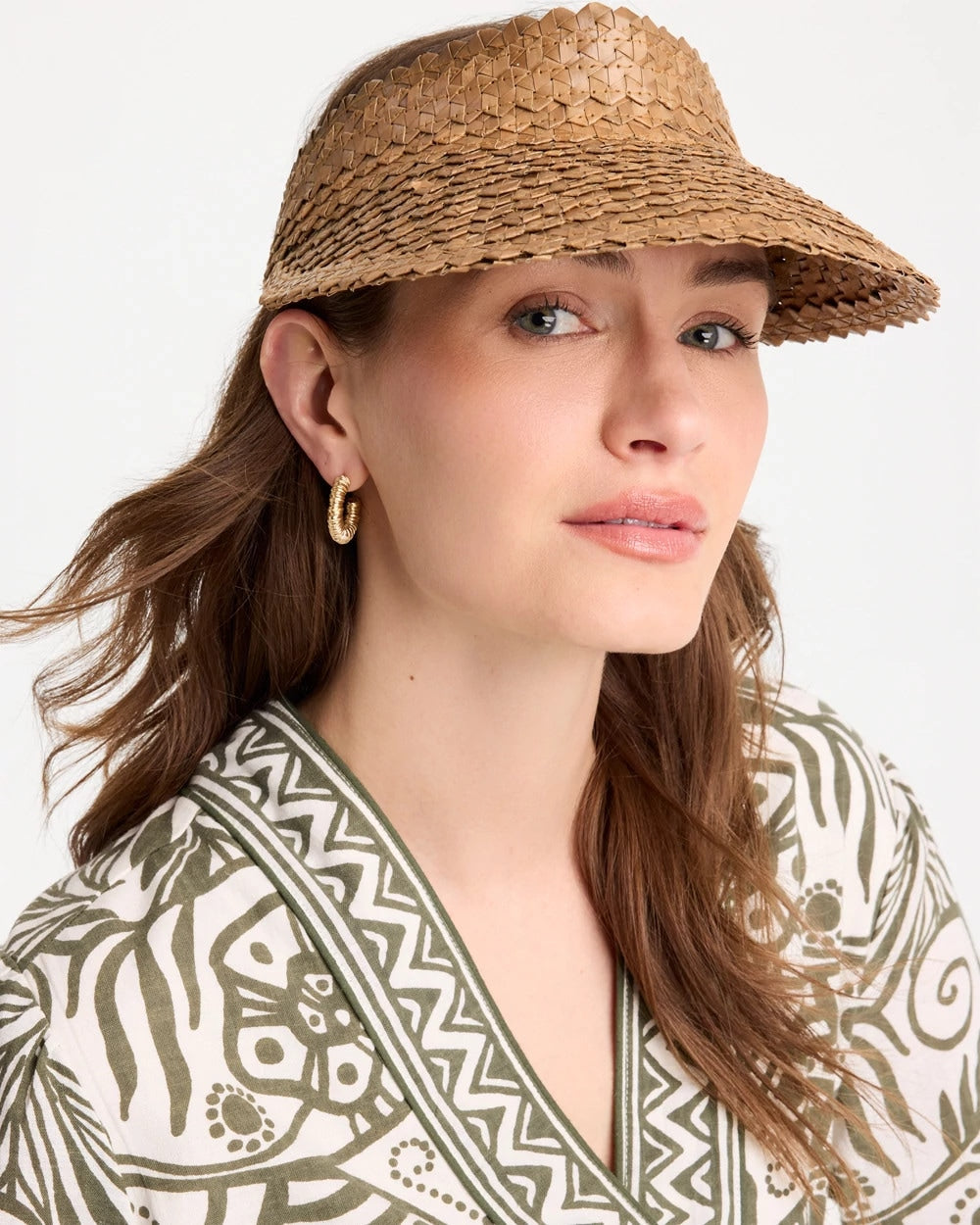 Chico's / Chico's x Romi Santorini Visor Hat