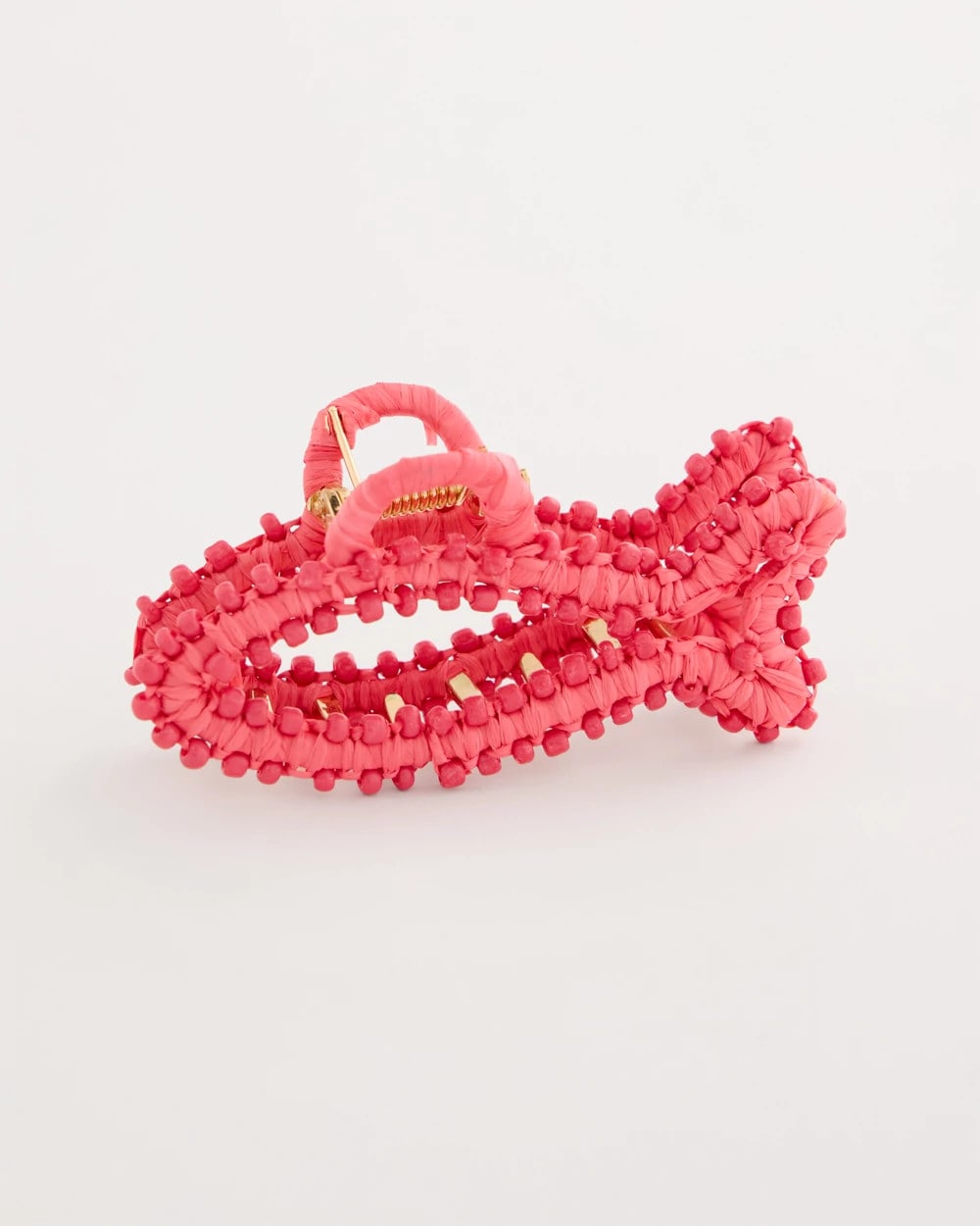 Chico's Sale - Coral Fish Raffia Hair Clip