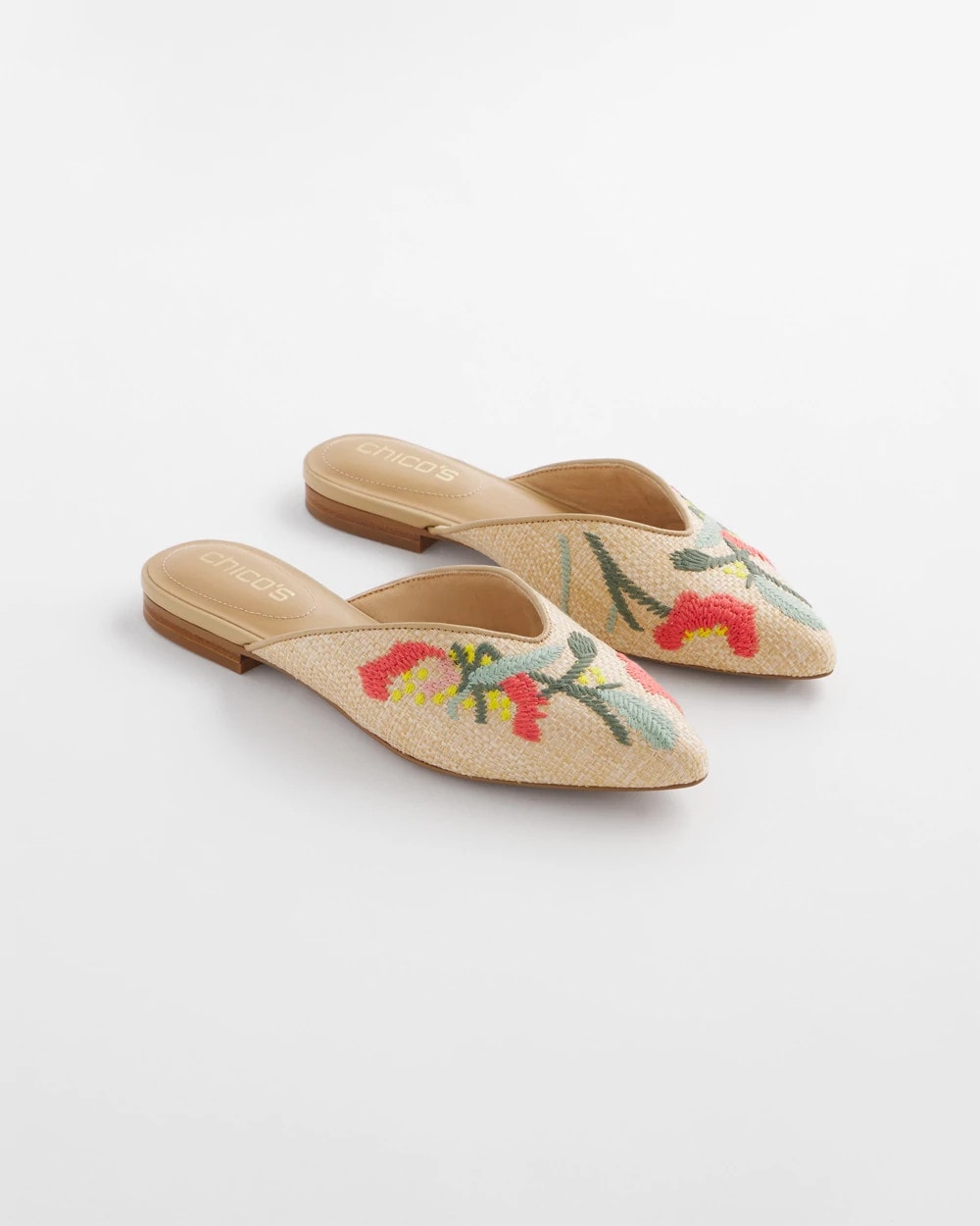 Chico's Discount - Gabby Raffia Mule