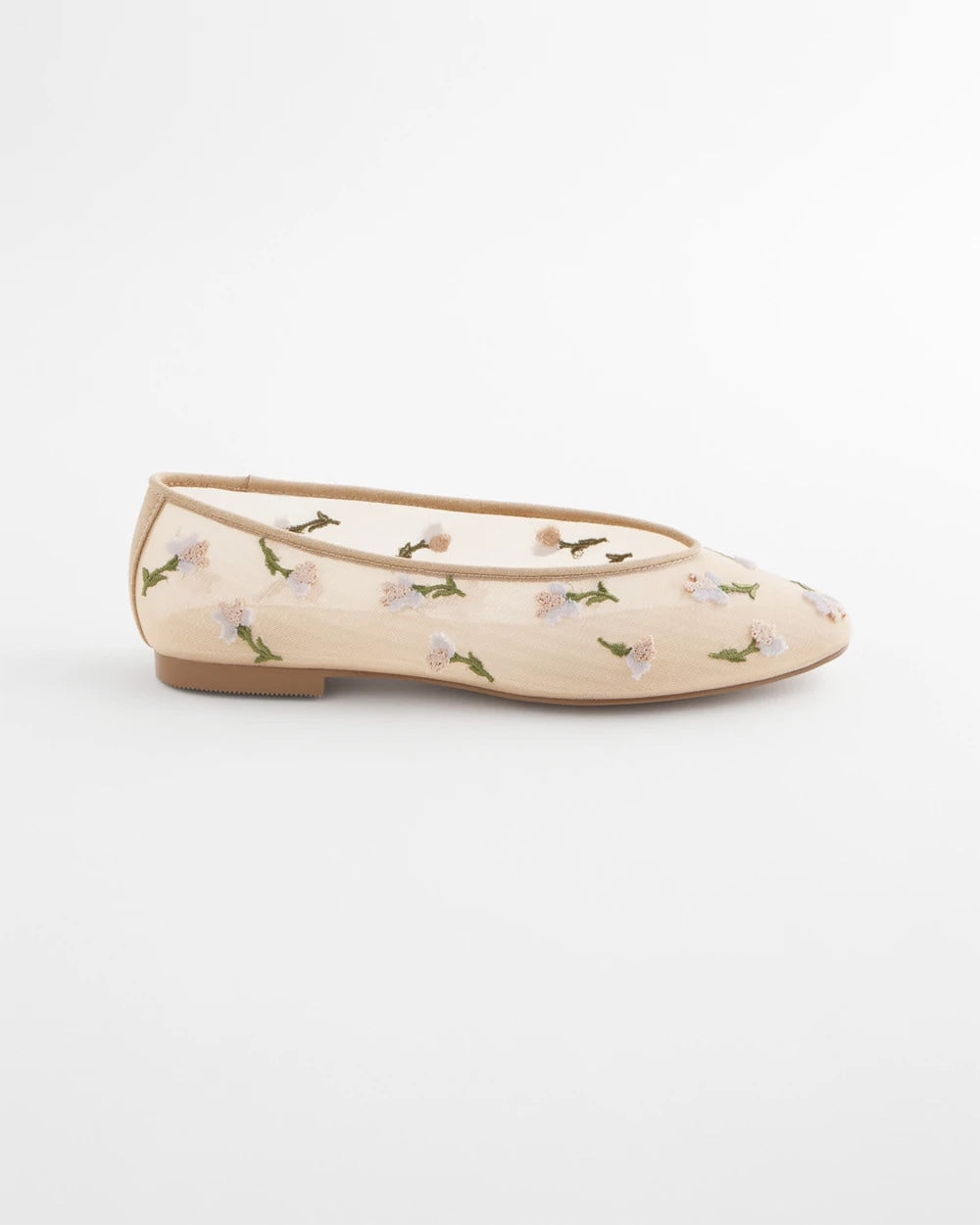 Chico's Online - Orchid Embroidered Ballet Flats