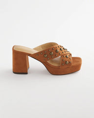 Chico's Discount - Vale Western Suede Block Heels