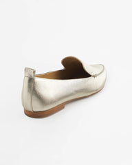 Chico's On Sale - Gold Metallic Leather Loafer
