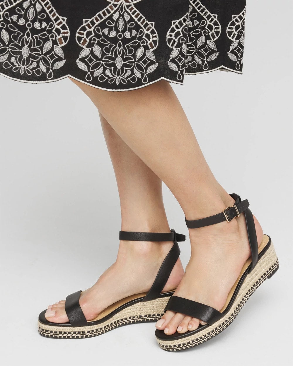 Chico's For Sale - Brielle Espadrille Wedge Sandals
