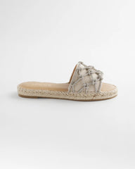 Chico's Online - Linen Knotted Espadrille Slides