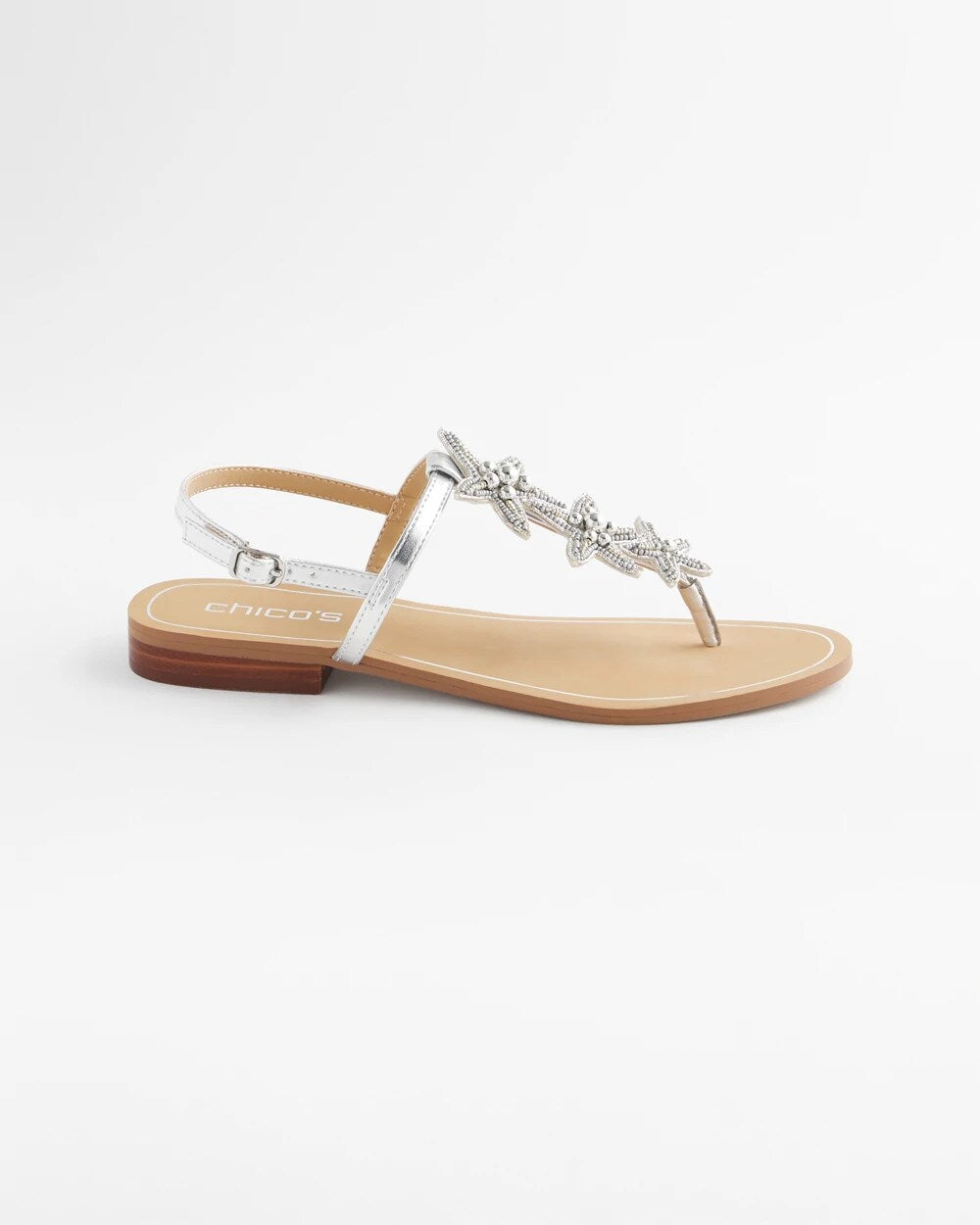 Chico's Discount - Beach Starfish T-Strap Sandals