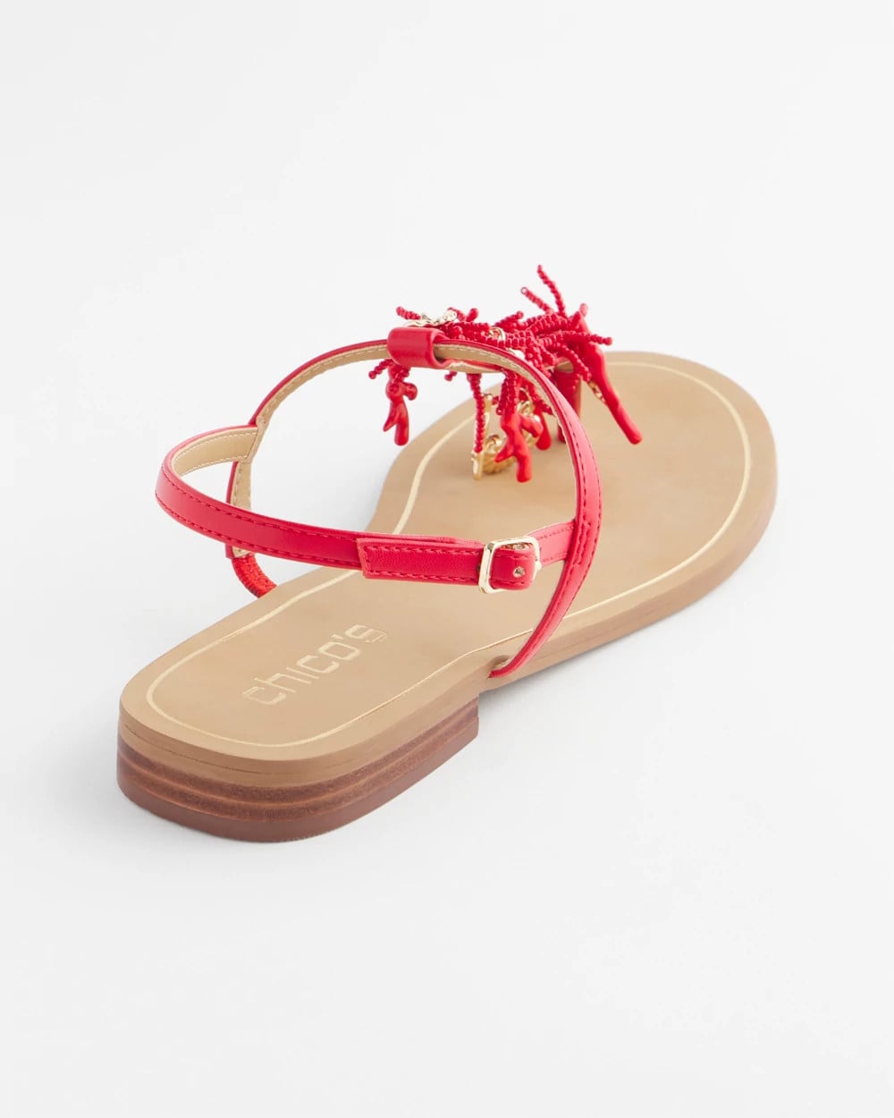 Chico's Sale - Coral Beach T-Strap Sandals