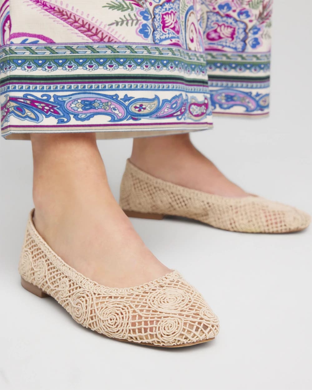 Chico's Online - Cora Raffia Flats