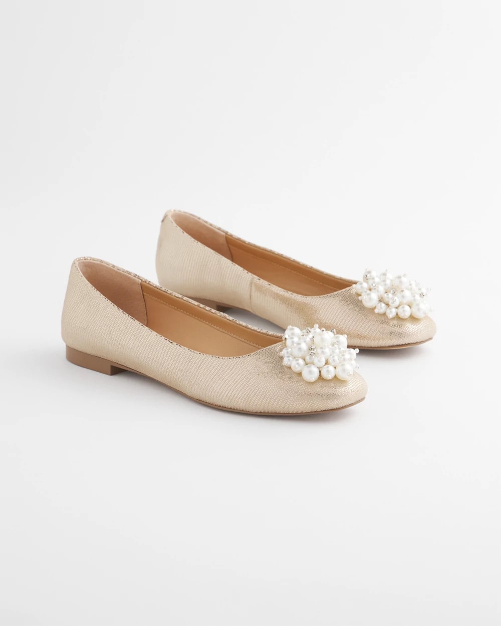 Chico's / Olympia Pearl Ballet Flats