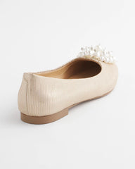 Chico's / Olympia Pearl Ballet Flats