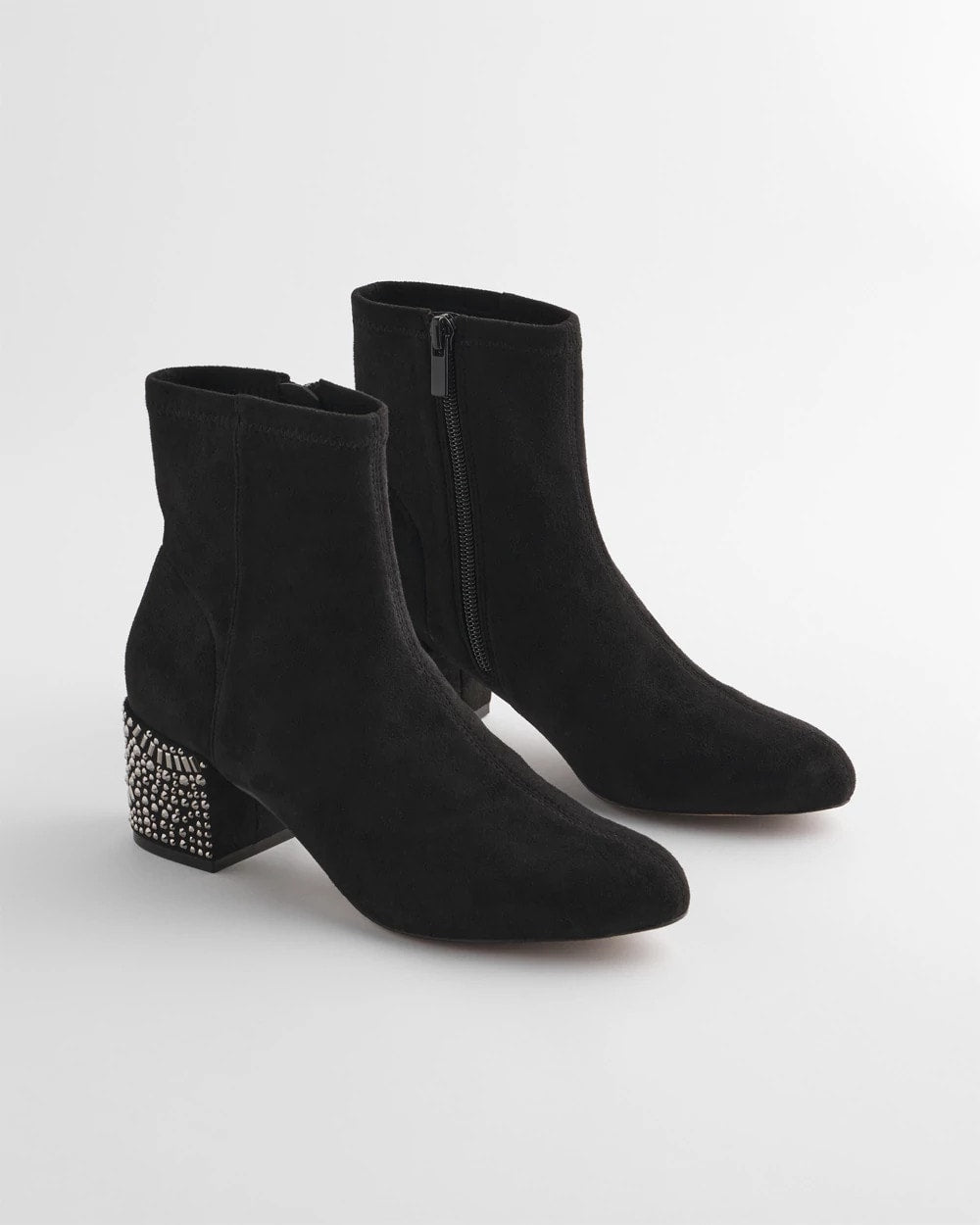 Chico's Outlet - Embellished Destiny Art Deco Boot Heels
