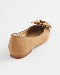 Chico's Discount - Microsuede Ballet Flats