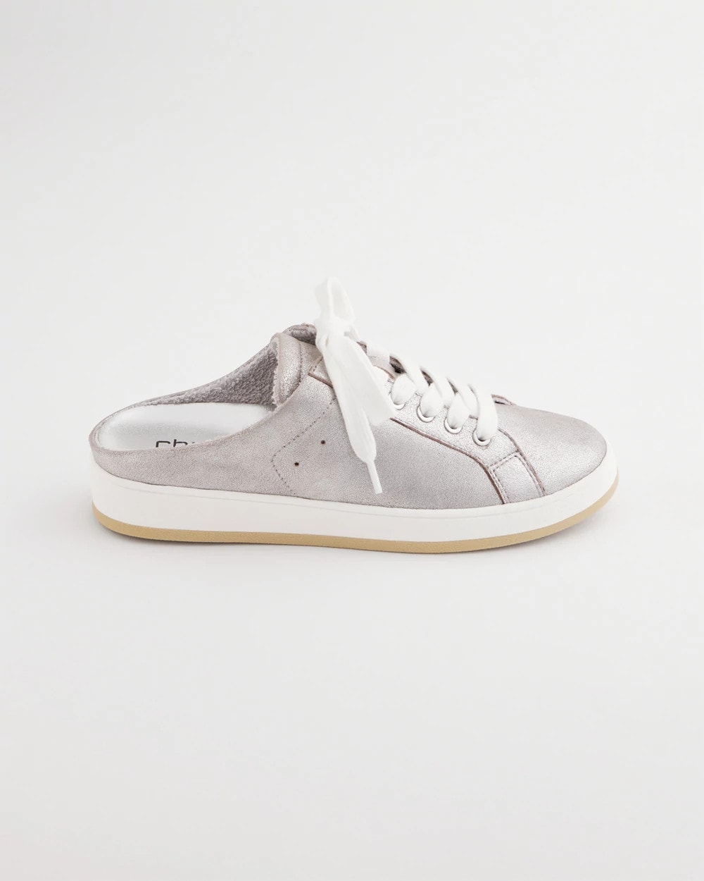 Chico's On Sale - Metallic Snap Slip-On Sneakers