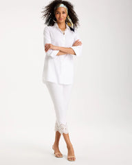 Chico's For Sale - Petite Brigitte™ Slim Scalloped Ankle Pants