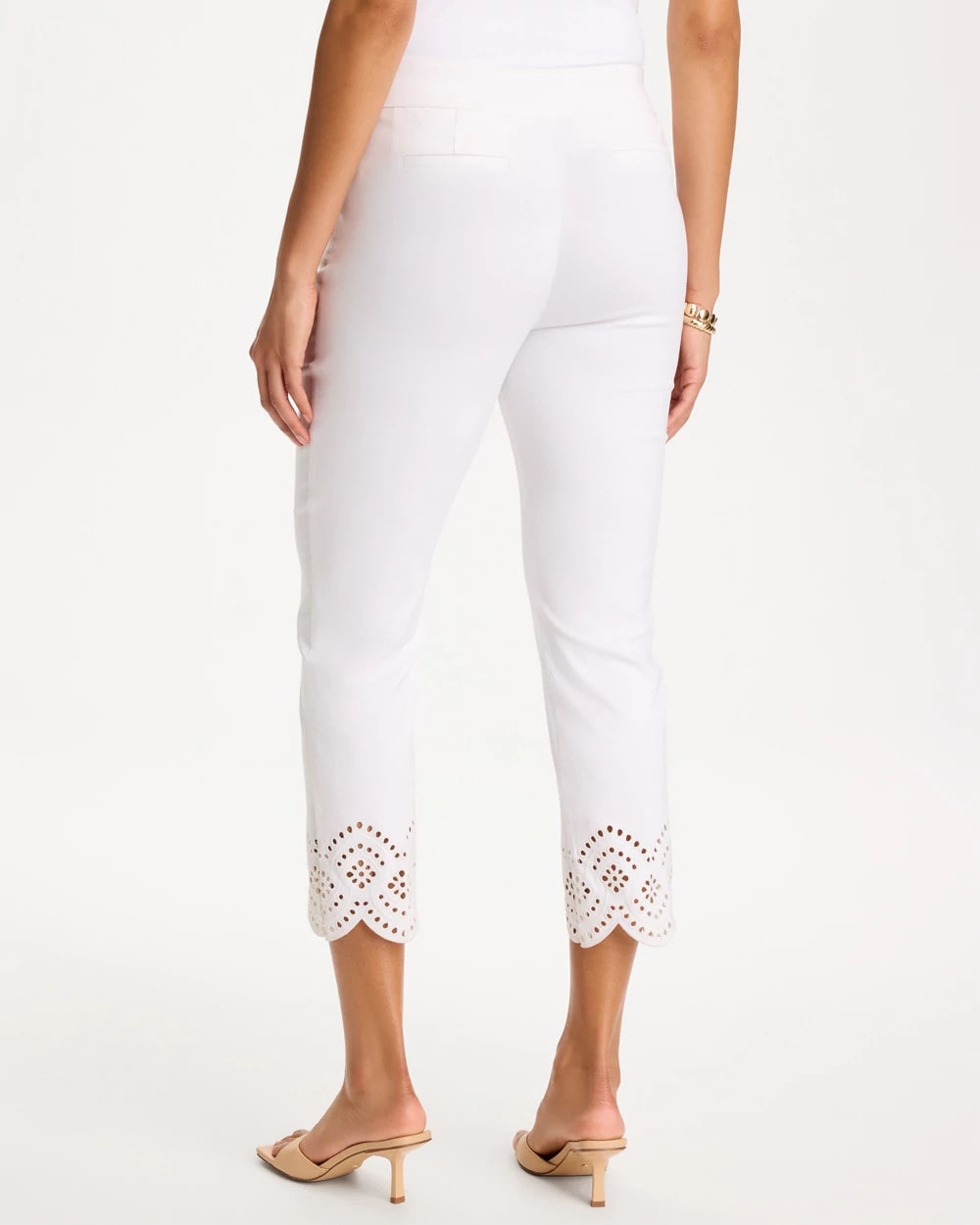 Chico's For Sale - Petite Brigitte™ Slim Scalloped Ankle Pants