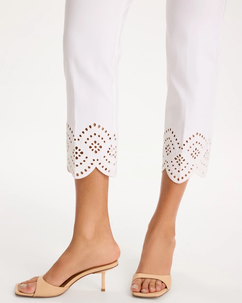 Chico's For Sale - Petite Brigitte™ Slim Scalloped Ankle Pants