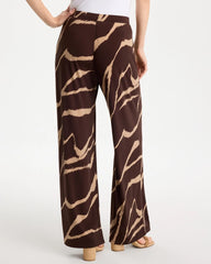 Chico's Outlet - Travelers™ Zebra Knit Wide-Leg Pants
