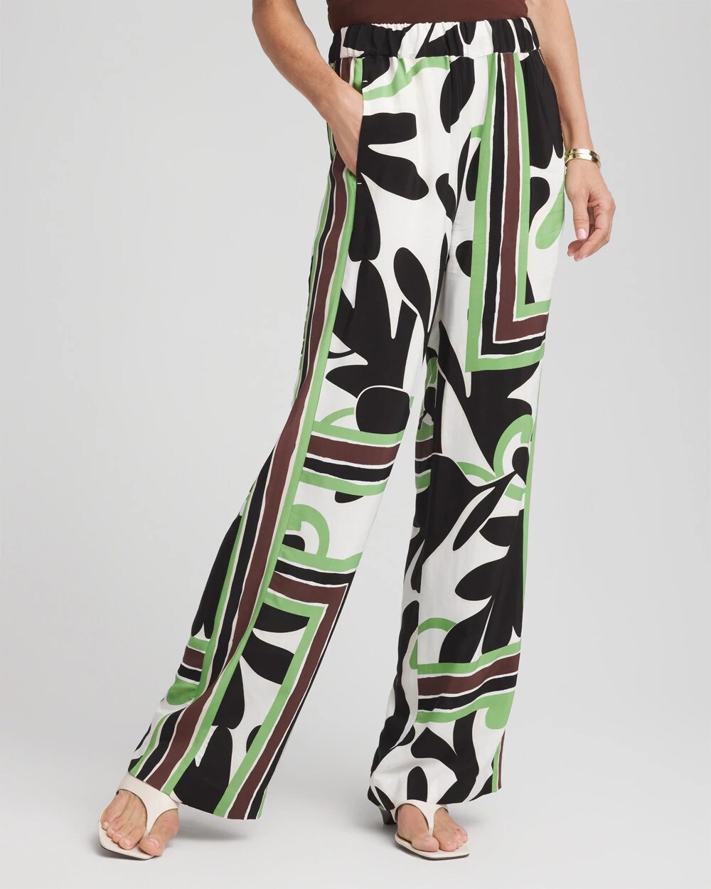 Chico's / Printed Silky Soft Pants