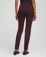 Chico's Online - Circle Jacquard Juliet Slim Ankle Pants