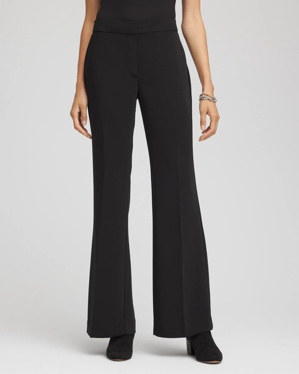 Chico's / Crepe Flared Trouser Pants
