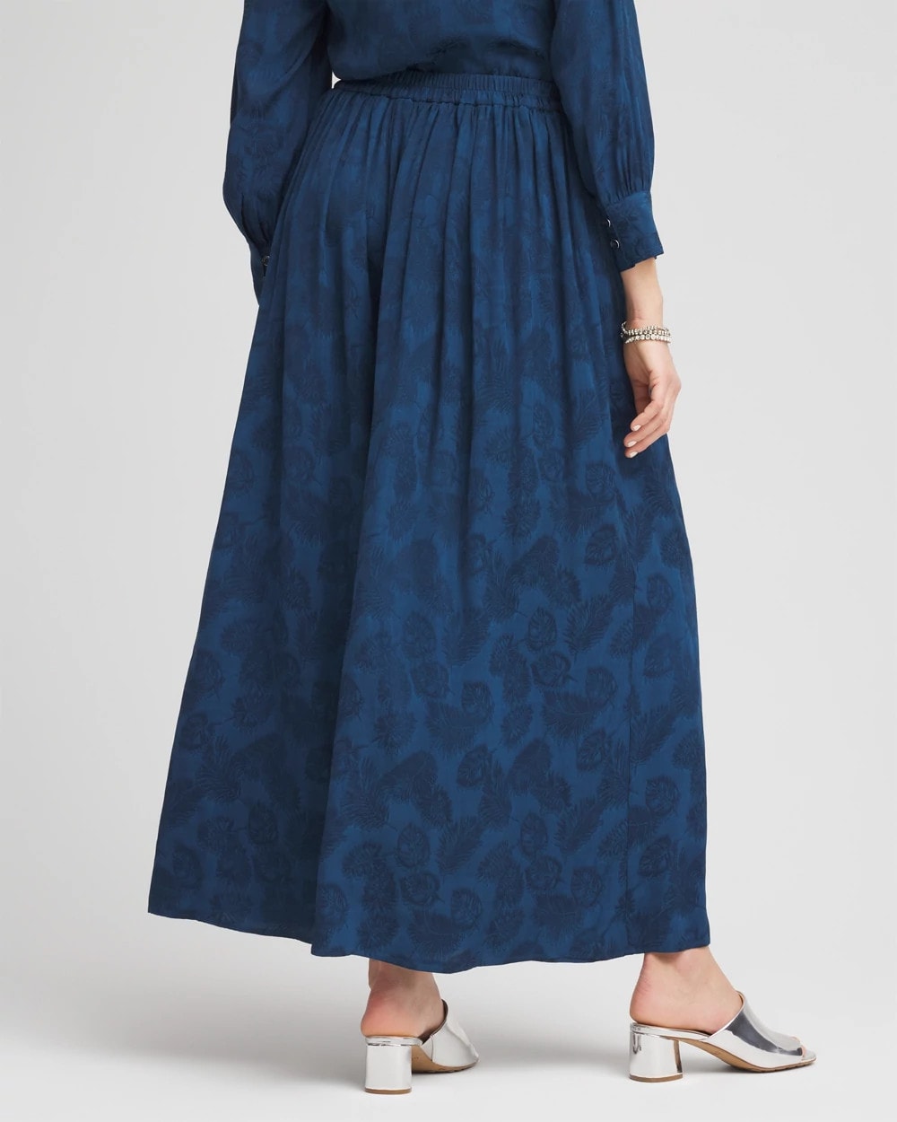 Chico's Sale - Jacquard Culotte Wide-Leg Pants