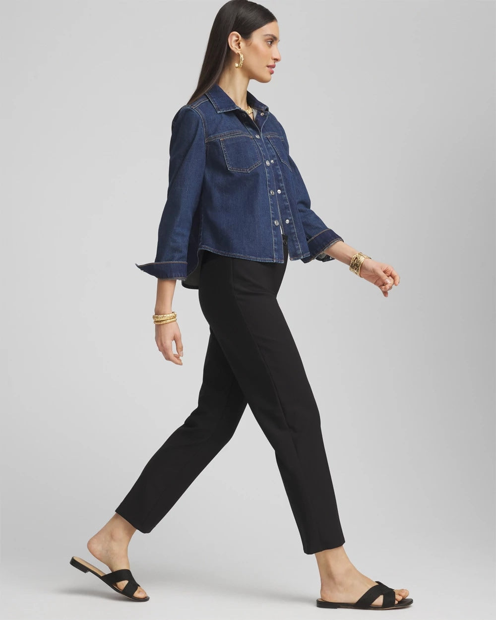 Chico's On Sale - Lightweight Juliet Straight Ankle Pants