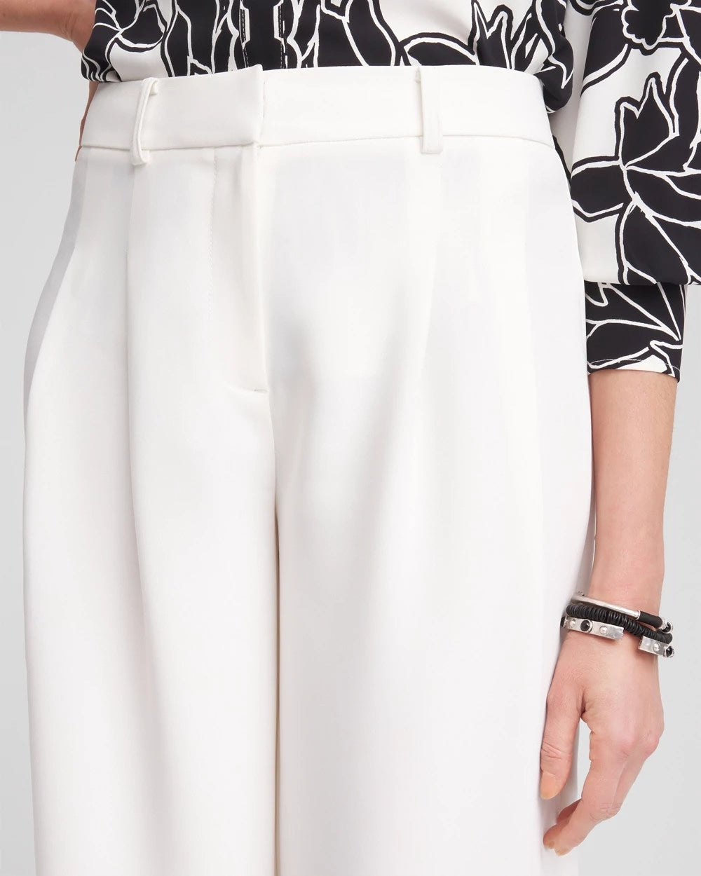 Chico's For Sale - Crepe Pleated Relaxed Pants