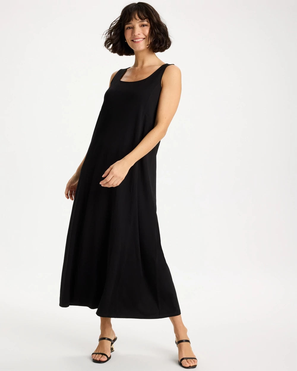 Chico's US - Ponte Seamed Maxi Dress