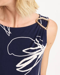 Chico's Online - Travelers™ Knit Botanical Jeweled Dress