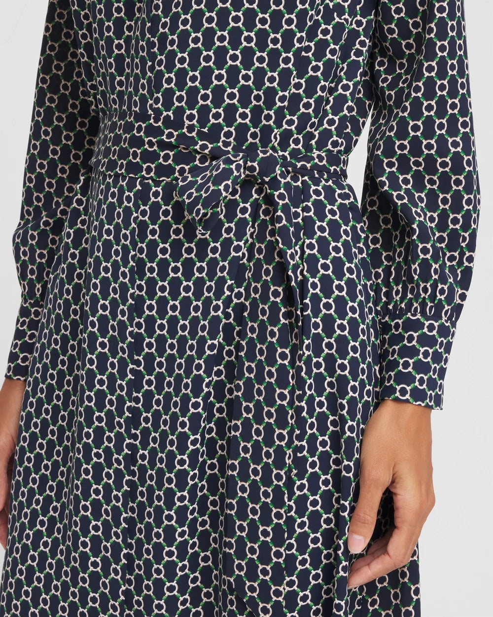 Chico's US - Chain Print Maxi Shirtdress
