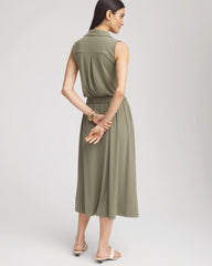 Chico's For Sale - Travelers™ Knit Sleeveless Shirtdress