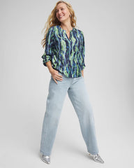 Chico's / Petite Pull-On Wide-Leg Jeans