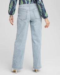 Chico's / Petite Pull-On Wide-Leg Jeans