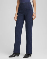 Chico's For Sale - Pull-On Wide-Leg Trouser Jeans
