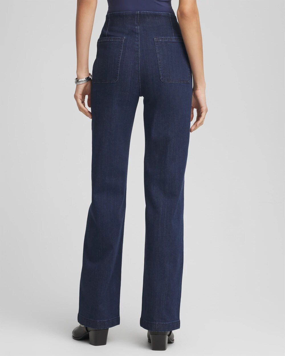 Chico's For Sale - Pull-On Wide-Leg Trouser Jeans