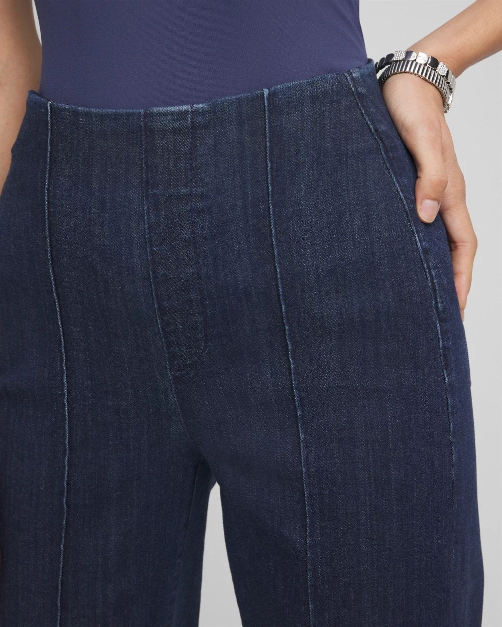 Chico's For Sale - Pull-On Wide-Leg Trouser Jeans