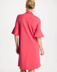Chico's US - Knit Flounce Sleeve Dress