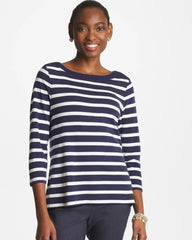 Chico's Outlet - Pima 3/4 Sleeve Tee