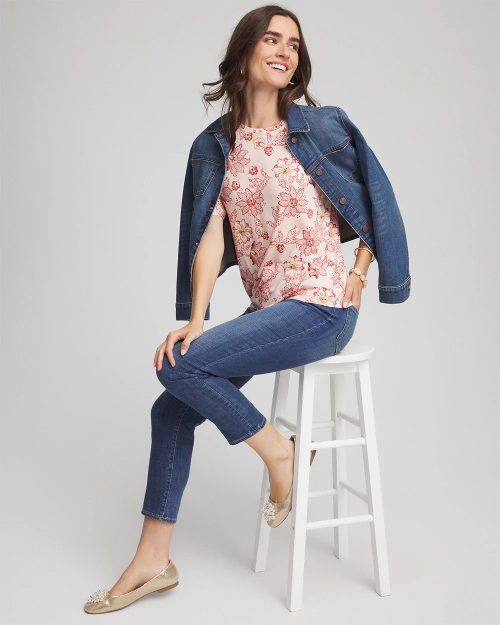 Chico's For Sale - Elbow Sleeve Tee