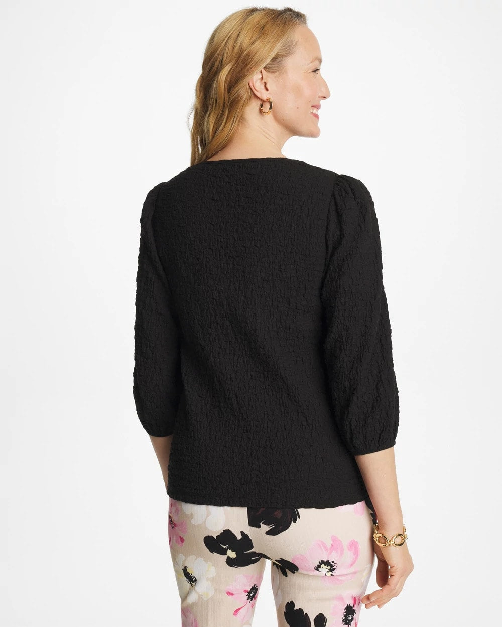 Chico's Sale - Textured Feminine Tee