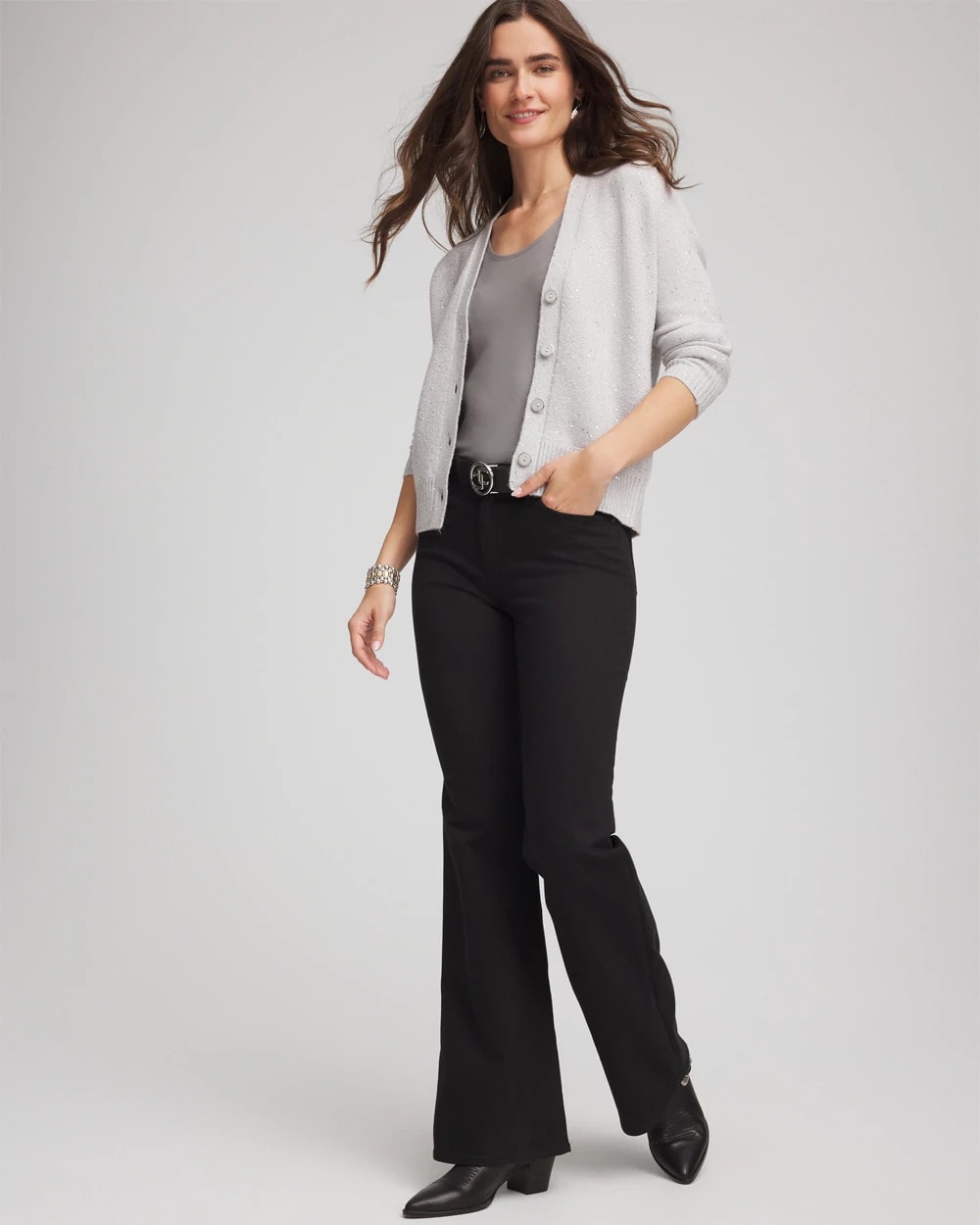 Chico's / Shine Boyfriend Cardigan