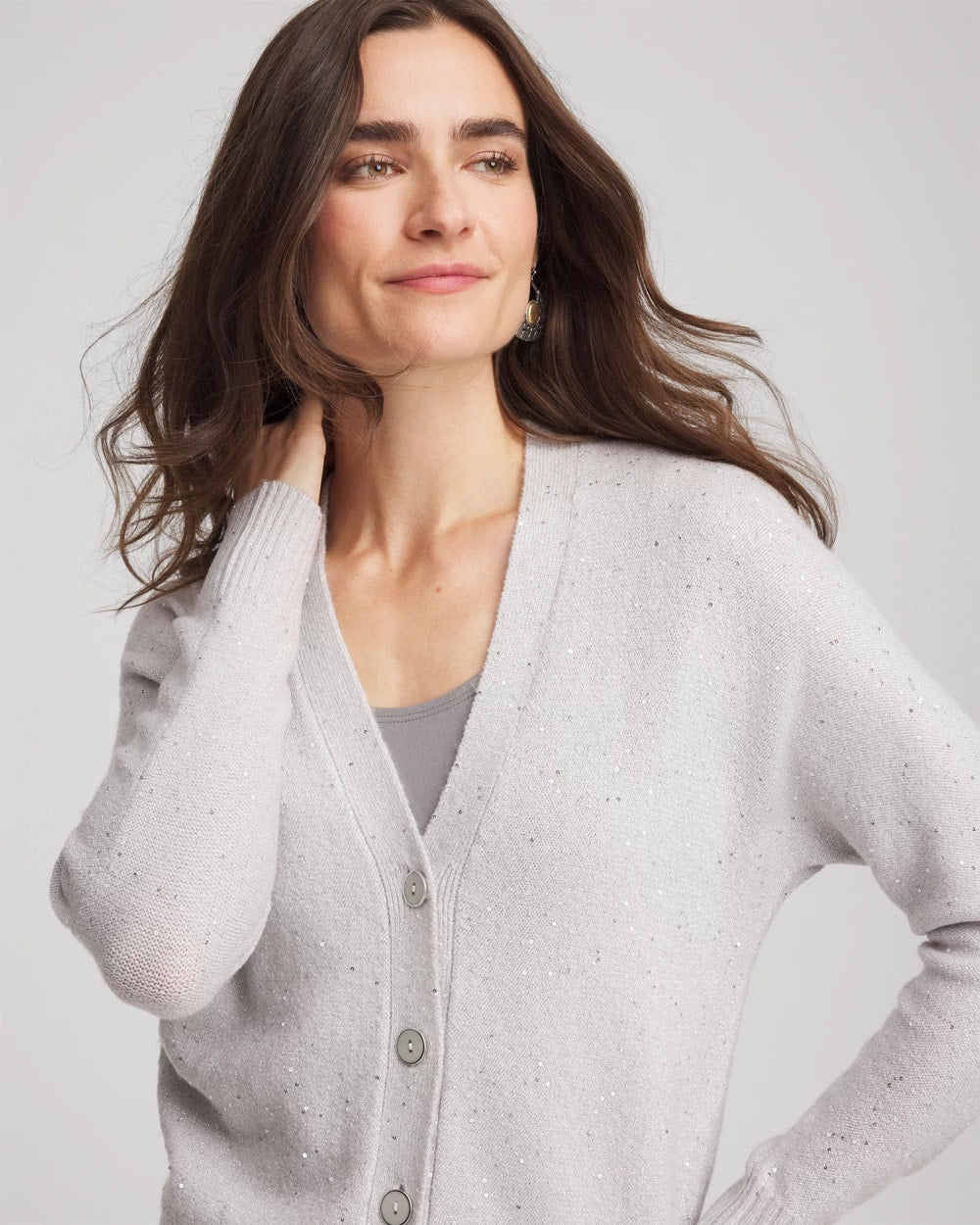 Chico's / Shine Boyfriend Cardigan