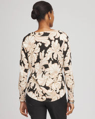 Chico's US - Ella Metallic V-Neck Sweater