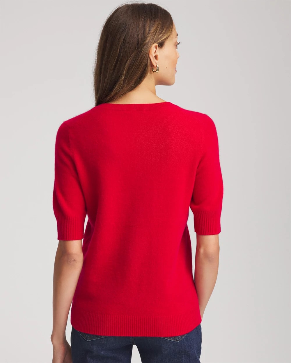 Chico's Outlet - Crewneck Cashmere Pullover Sweater