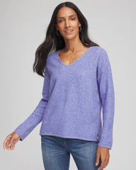 Chico's Outlet - Contrast Stitch Detail Pullover